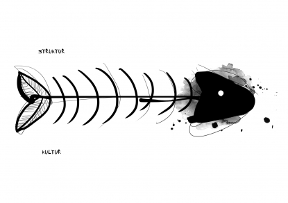 egenhändigt tecknat fiskskellet av jonas hammarberg