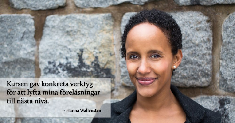 Hanna Wallersten om Talarforum Akademi